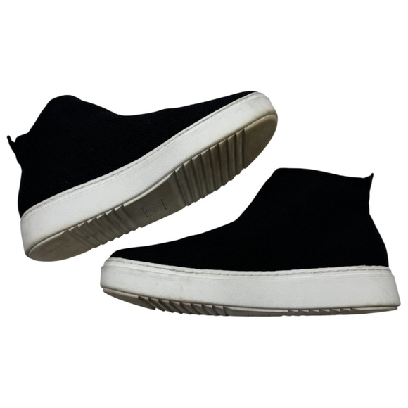 Eileen Fisher Polis Black Recycled Stretch Knit Sneaker Size 9.5 - Picture 7 of 10